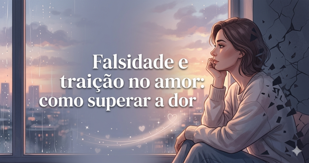 Falsidade e traição no amor: como superar a dor