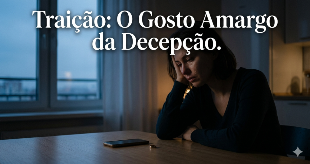 O Gosto Amargo da Decepção: Entendendo a Traição e o Caminho para a Cura